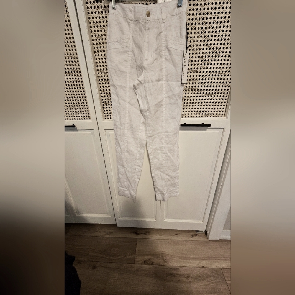 White Linen pants